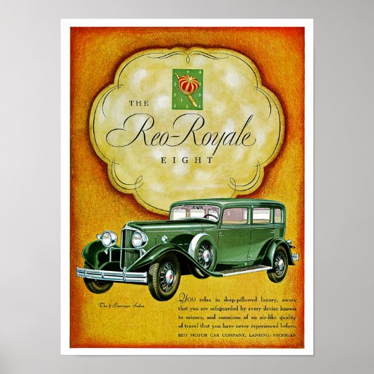 The Reo-Royale Eight Poster (Voorkant)