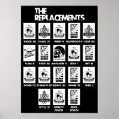 "The Replacements" MVC III Lineup Poster (Voorkant)