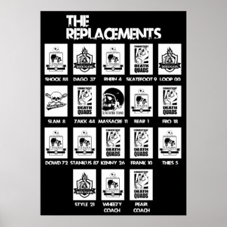 "The Replacements" MVC III Lineup Poster