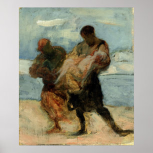 The Rescue, c.1870 Poster