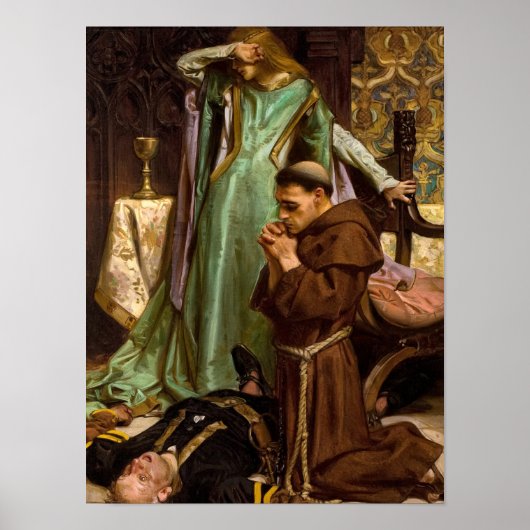 The Rescue of Gismonda, 1906, door J. C. Leyendeck Poster (Voorkant)