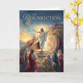 The Resurrection Easter Card Kaart (Gele Bloem)