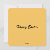 The Resurrection Light: Jesus Christ Rises Feestdagenkaart (Achterkant)