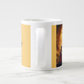 The Resurrection Light: Jesus Christ Rises Grote Koffiekop (Achterkant)