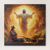 The Resurrection Light: Jesus Christ Rises Legpuzzel (Verticaal)