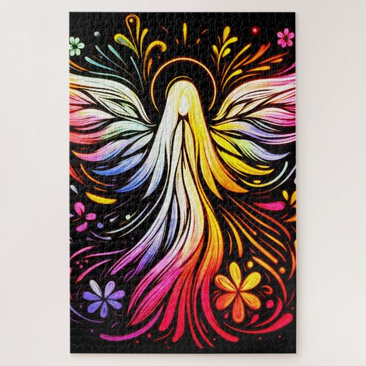 The Retro Angel Poster for Adults 20x30 1014 piece Legpuzzel (Verticaal)