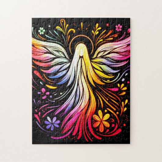 The Retro Angel Posters for Adults Legpuzzel (Verticaal)