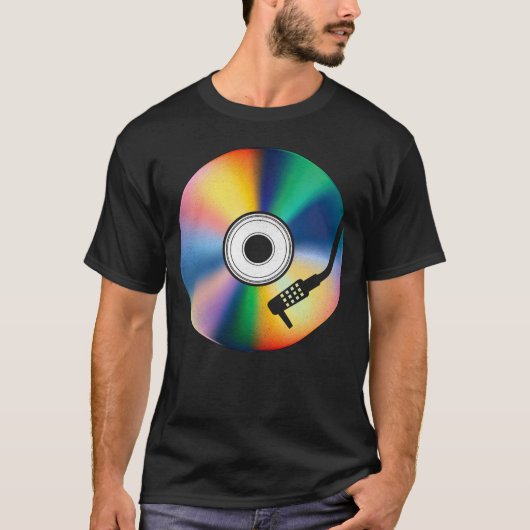 The retro disc t-shirt (Voorkant)