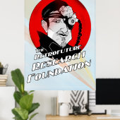 The Retrofuture research Foundation Poster (Thuiskantoor)