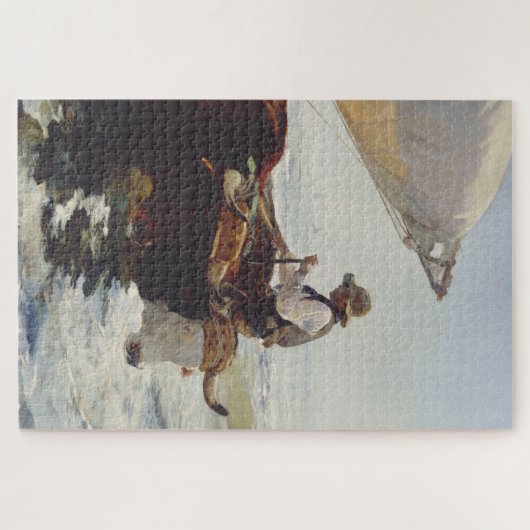 The Return from Fishing Legpuzzel (Horizontaal)