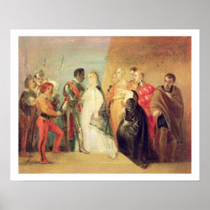 The Return of Othello, Act II, Scene ii van 'Othe Poster
