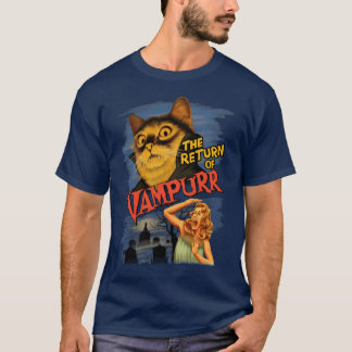 The Return of Vampurr retro T-shirt