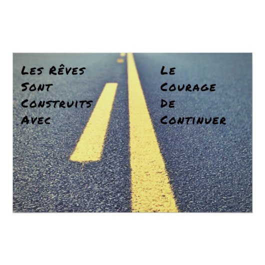 "The Rêves" Perfect Poster (Voorkant)