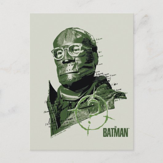 The Riddler Character Graphic Briefkaart (Voorkant)