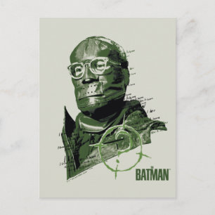 The Riddler Character Graphic Briefkaart