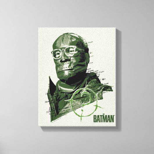 The Riddler Character Graphic Canvas Afdruk (Voorkant)