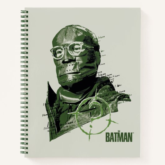 The Riddler Character Graphic Notitieboek (Voorkant)