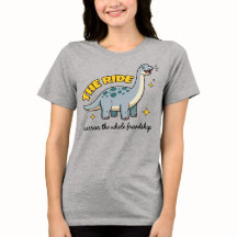 The Ride Bestie T-shirt, Grappige Dinosaur T-shirt
