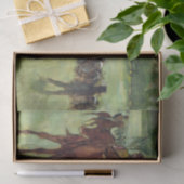 The Riders, van Edgar Degas, 1885 paarden jockeys Tissuepapier (Geschenk)