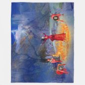 The Ring of Fire Fleece Deken (Voorkant)