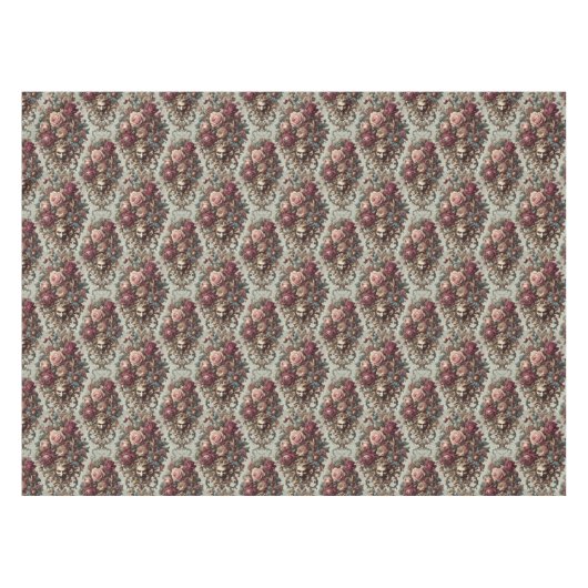 The Riot to Bloom - Gothic Medium Pattern Tafelkleed (Voorkant (Horizontaal))