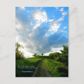 The Rise to Radar Hill, Athene, Ohio Briefkaart