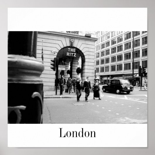 The Ritz Hotel London Poster (Voorkant)