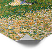 The River Bank, Petit-Andely, 1886 Poster (Hoek)