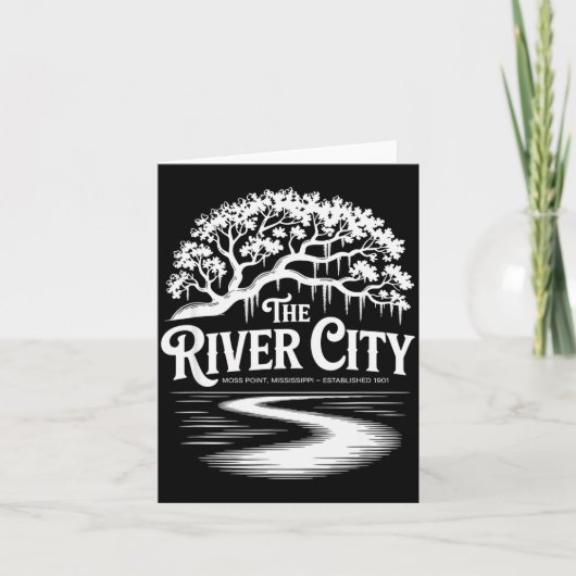 The River City Moss Int Live Oak Est. 1901  Kaart (Voorkant)