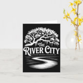 The River City Moss Int Live Oak Est. 1901  Kaart (Gele Bloem)