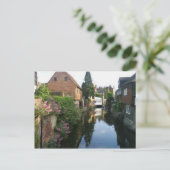 The River Stour at Canterbury ducking stool side Briefkaart (Staand voorkant)