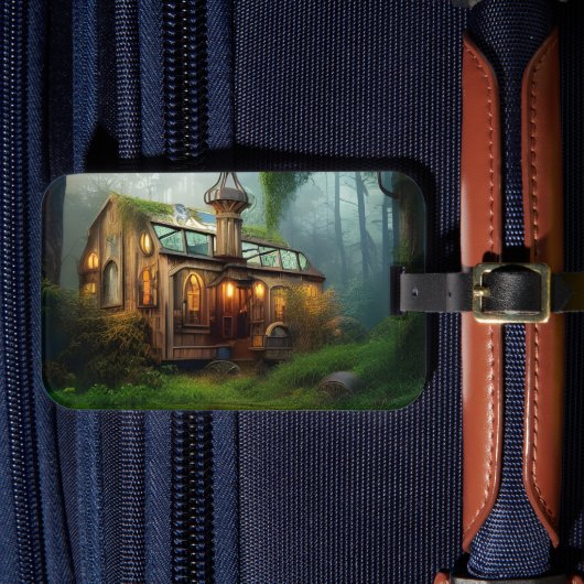 The River Workshop | Steampunk  Bagagelabel (Voorkant Insitu 4)