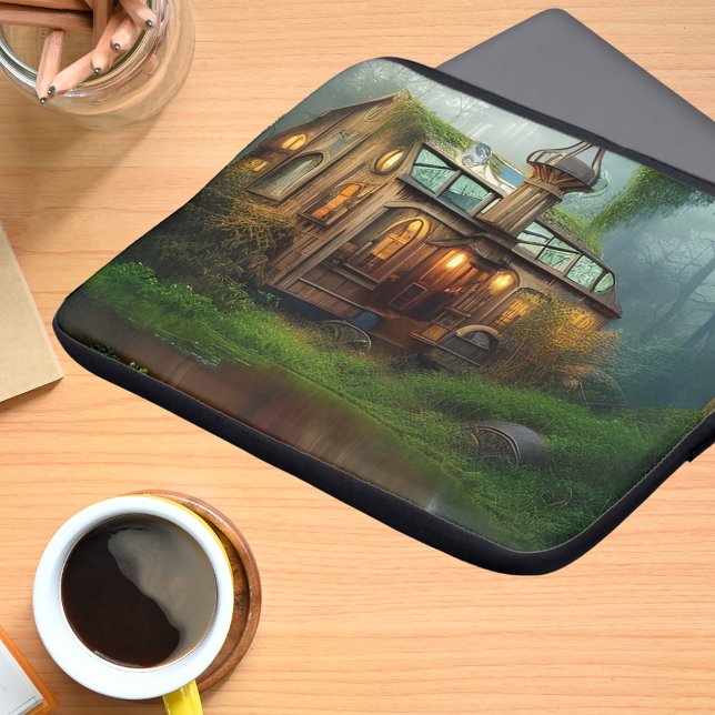 The River Workshop | Steampunk  Laptop Sleeve (Creator heeft geüpload)