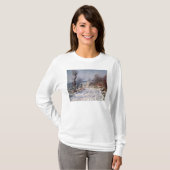 The Road to Giverny, Winter, 1885 T-shirt (Voorkant volledig)