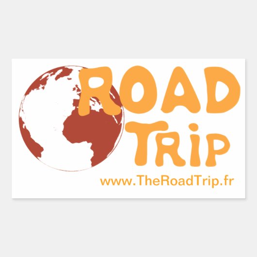 The Road Trip Sticker (Voorkant)