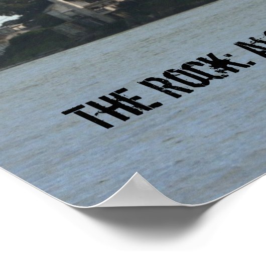 The Rock: Alcatraz Island Poster (Hoek)
