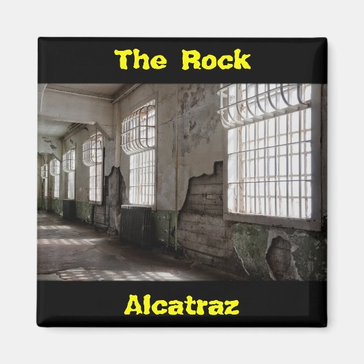 The Rock, Alcatraz Prison Today, San Francisco, CA Magneet (Voorkant)