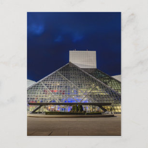The Rock and Roll Hall of Fame in Dusk Briefkaart
