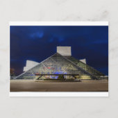 The Rock and Roll Hall of Fame in Dusk Briefkaart (Voorkant)