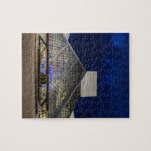 The Rock and Roll Hall of Fame in Dusk Legpuzzel (Horizontaal)