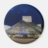 The Rock and Roll Hall of Fame in Dusk Magneet (Voorkant)