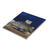 The Rock and Roll Hall of Fame in Dusk Tegeltje (Zijkant)