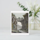 The Rock Bridge, Virginia, van Le Costume Ancien Briefkaart (Staand voorkant)