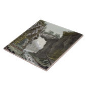 The Rock Bridge, Virginia, van Le Costume Ancien Tegeltje (Zijkant)