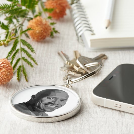 The Rock - Dwayne Johnson Sleutelhanger (Zijkant)