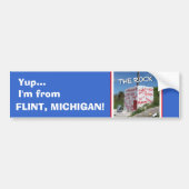 The Rock - Flint, MI Bumpersticker (Voorkant)