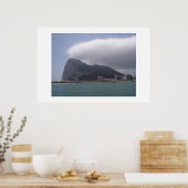 The Rock, Gibraltar Poster (Keuken)