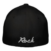 The Rock Music Geborduurde Pet (Achterkant)