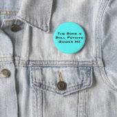 The Rock n Roll Psychic Guides me Button (In situ)
