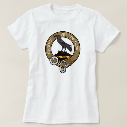 The Rock of the Raven (Women's White) T-shirt (Design voorkant)